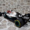 Minichamps Mercedes F1 W10 L. Hamilton 2019 摩納哥利站冠軍 N. Lauda 紀念塗裝